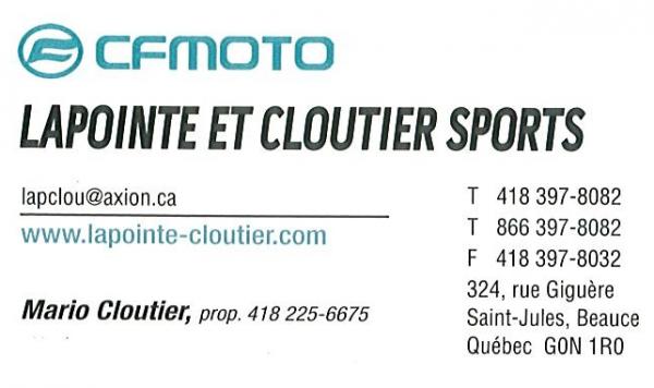 Lapointe et Cloutier Sports inc.
